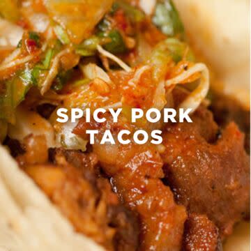 Spicy Pork Tacos