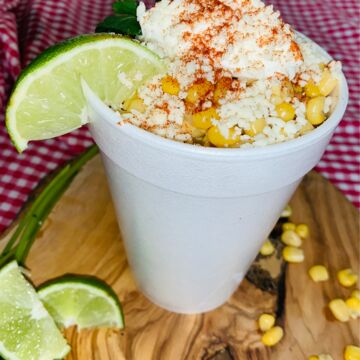 Greek Corn in a cup