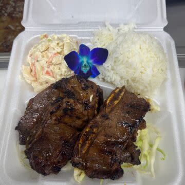 authentic plate lunches and musubis