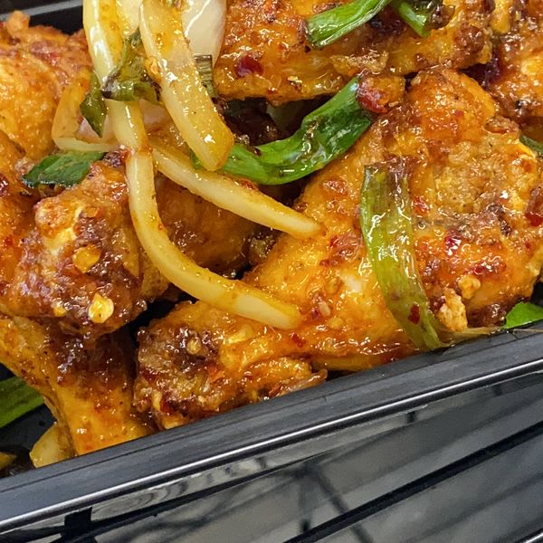 Crispy Asian Style Chicken Wings 