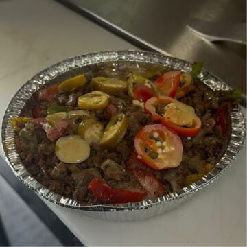 Fajita Loaded Mac Bowl