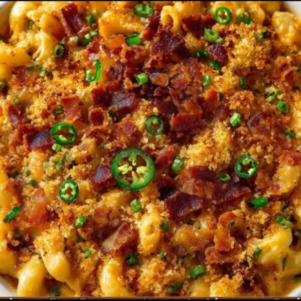Bacon Loaded Mac Bowl