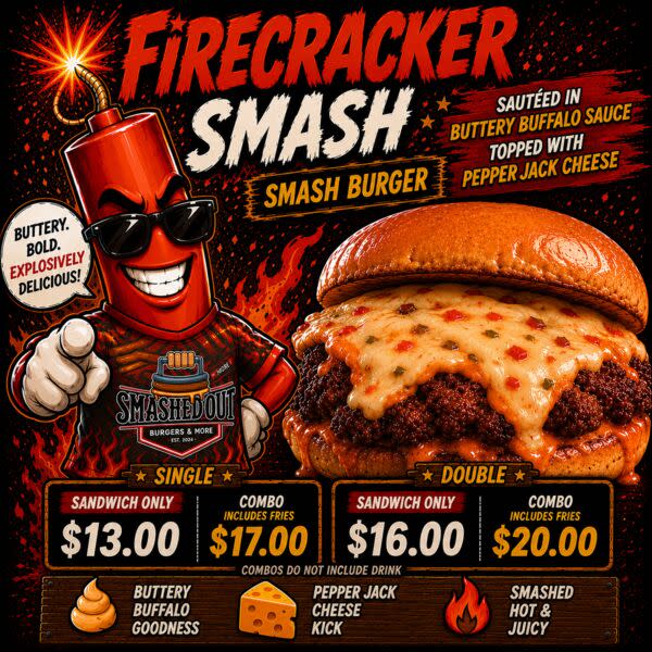 Double Firecracker Smash Combo