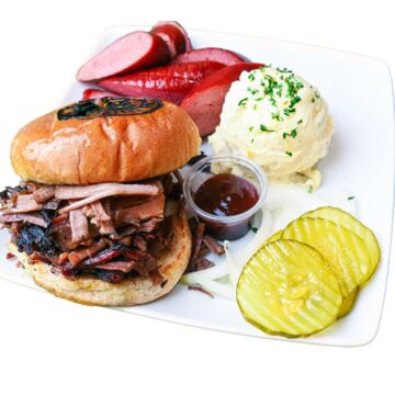 Chopped Brisket Sandwich