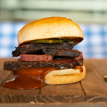  Angus Brisket Sandwich + Side 