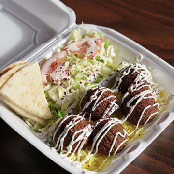 #4 Falafel Platter