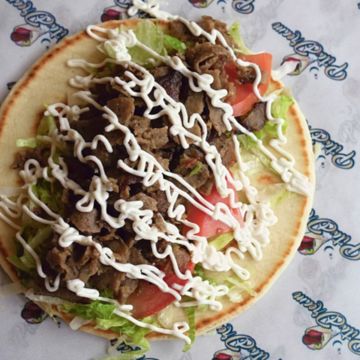 #8 Lamb & Beef Gyro Pita