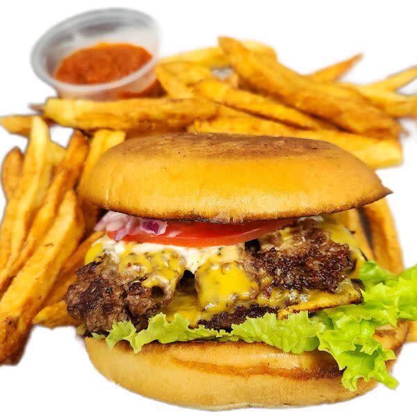 Double Smash Angus Burger