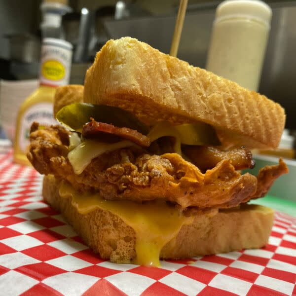 Honey Badger Southern Fried Chicken Sandwich