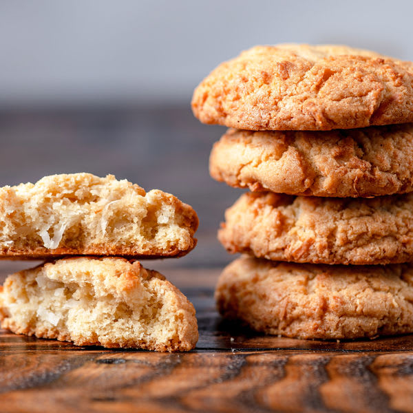 Vanilla Coconut Cookie - Stack of 4