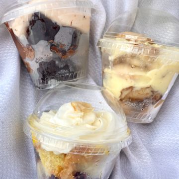 Triple Trifle Cake Cup