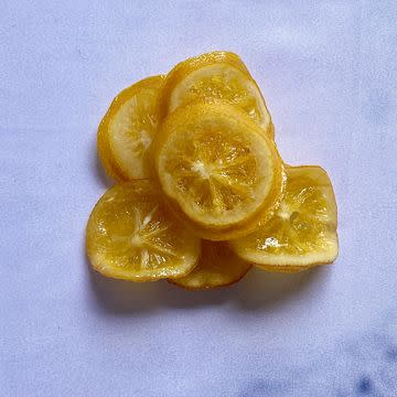 Candied Meyers Lemons 