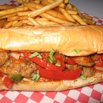 Italian Sausage Sandwich
