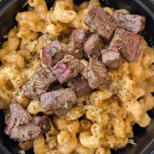 Garlic Steak Bite Mac