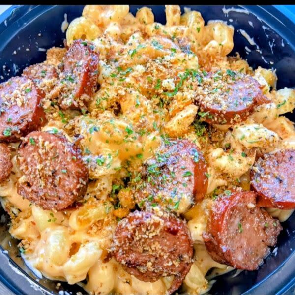 Cajun Andouille Mac and Cheese