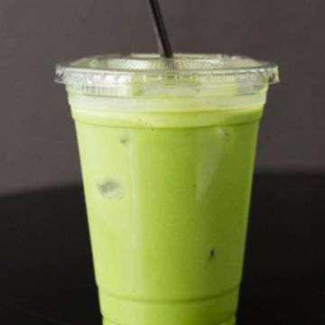Green Tea Iced Latte