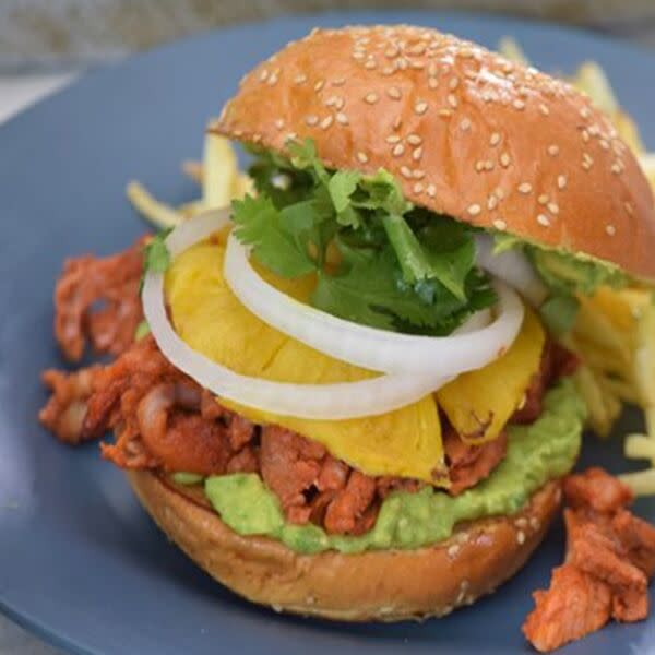 Al Pastor Chicken Burger