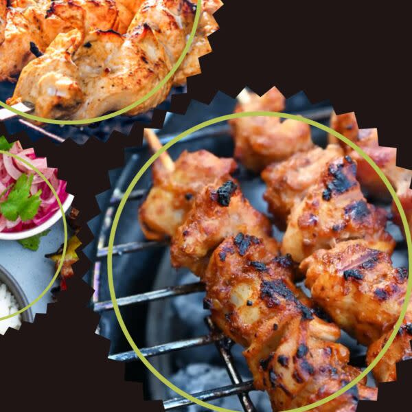 1 Chicken skewer