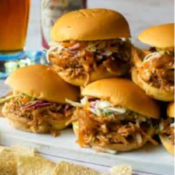 BBQ Pulled Chicken Sliders