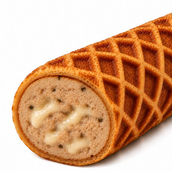 Chicken & Cheese Waffle Dogs