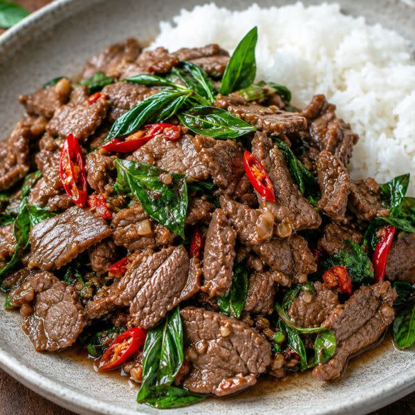 Beef and Holy Basil