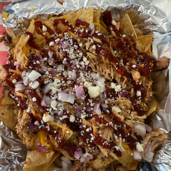 Pulled Pork Loaded Nachos