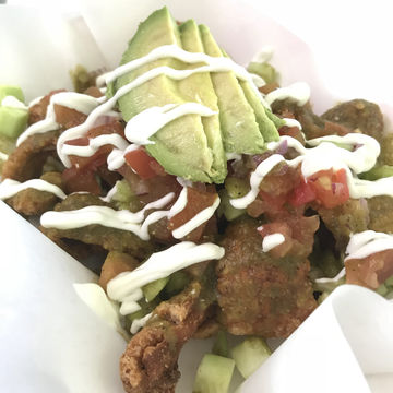 Aguachile Chicharrones 