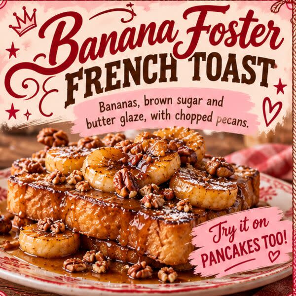 Banana Foster French Toast!!