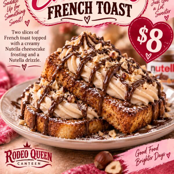 Nutella Cheesecake French Toast!!