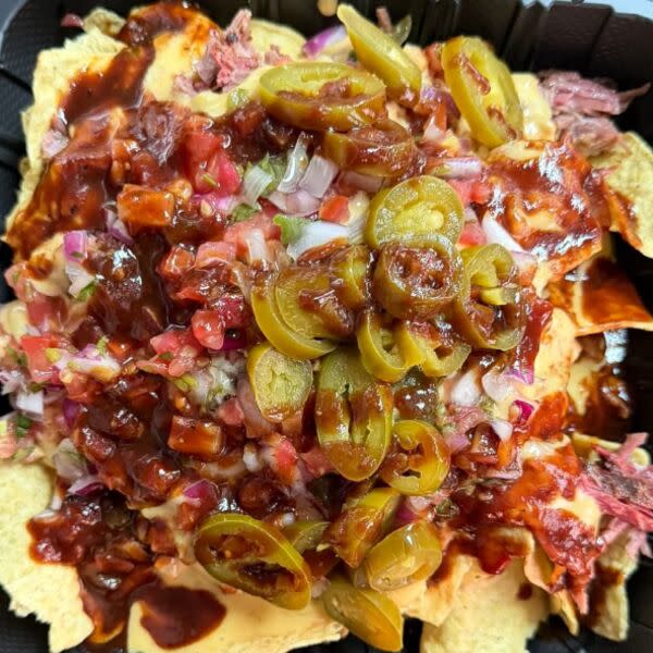 Loaded Brisket Nachos