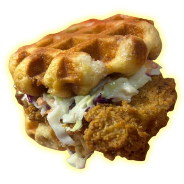 Chicken Waffle Sandwich