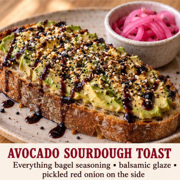 NEW! Avocado Toast 🥑🍞
