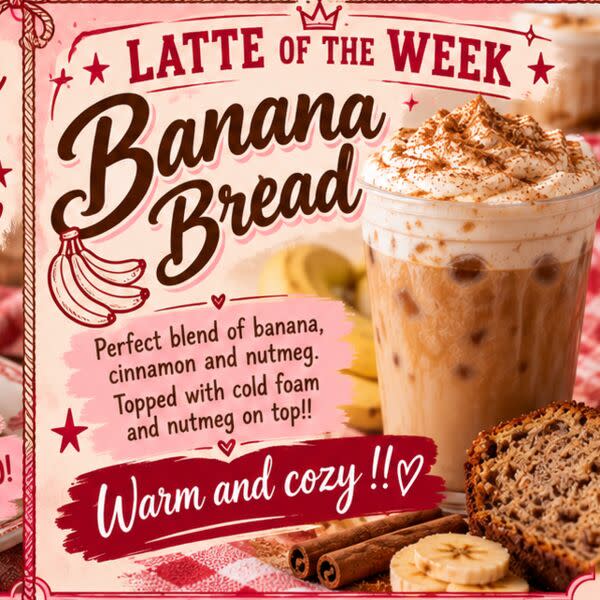 Latte of the Week: Banana Bread Latte