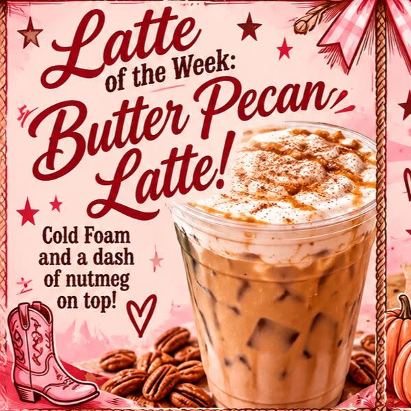 Latte of the Week: Butter Pecan Latte