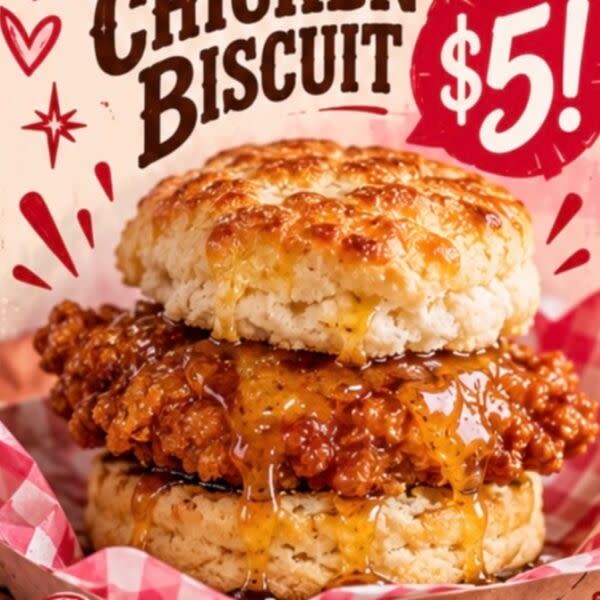 Honey Butter Chicken Biscuit