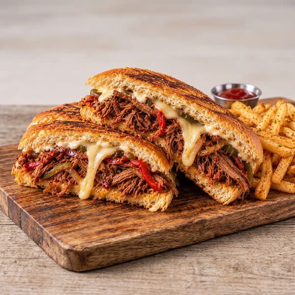 Pan con Ropa Vieja