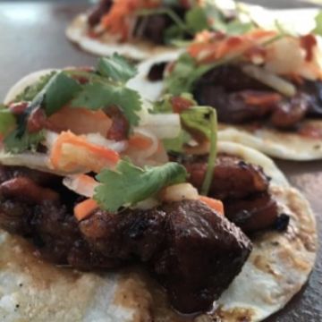 Pork Tocino Tacos