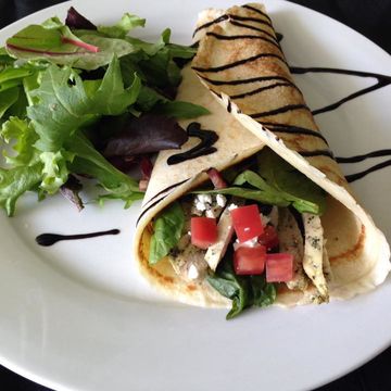 Grilled Chicken Crepes