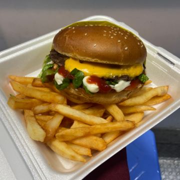 Cheeseburger w/ Fries