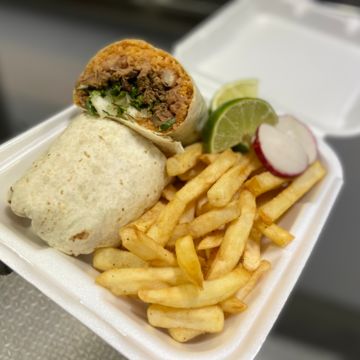 Burrito & Fries