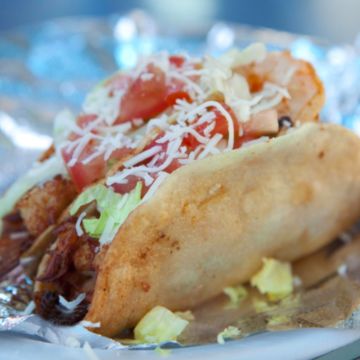 2 Homemade Corn Tortillas Tacos