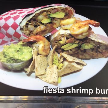 Fiesta Shrimp Burrito