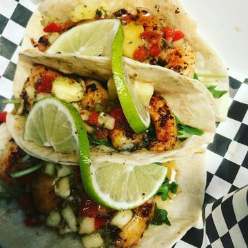 Calypso Shrimp Tacos