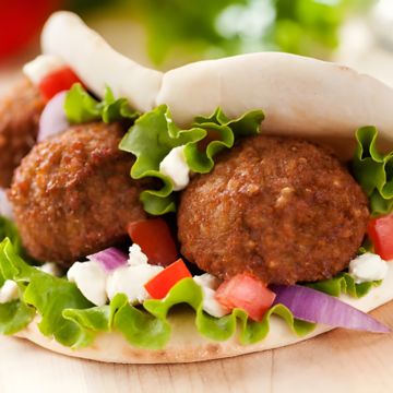 Falafel Pitta Sandwich (V)