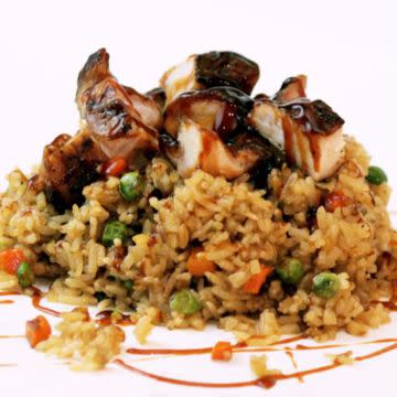 #2 Teriyaki Chicken & Fried Rice