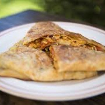 Chicken Tomato Pesto Pie (Mediterranean Byrek)