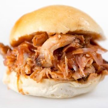 ​Smoked Hickory Pulled Chicken Sandwich