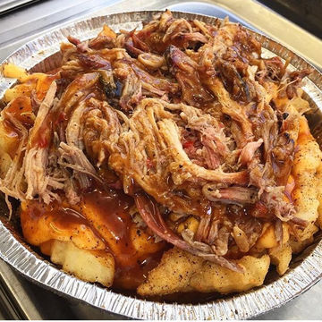 Smoked BBQ Meat Fries 