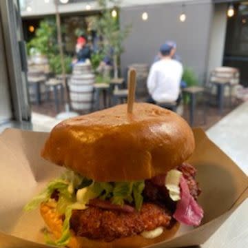 Chicken Schnitzel Sandwich