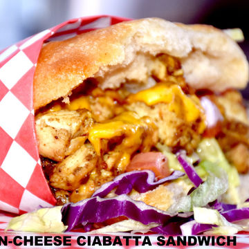 Chicken Cheesy Ciabatta Sandwich 